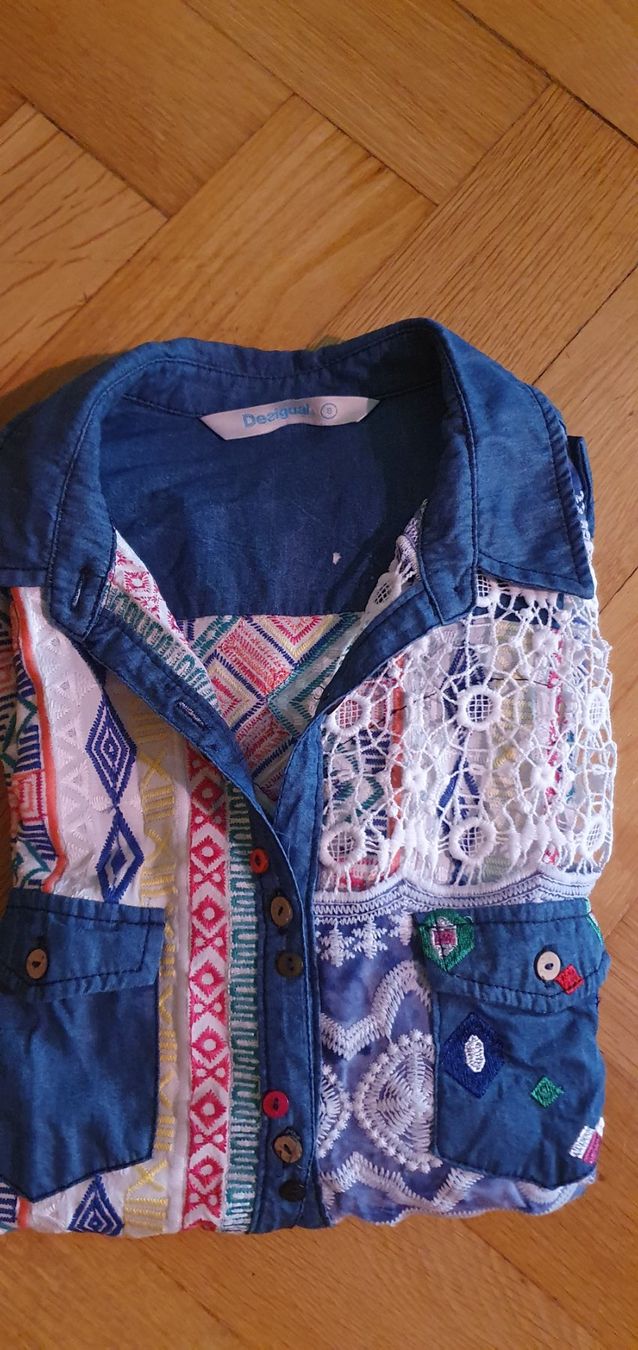 Desigual Camicette: Desigual Bluse, Gr. S – Usato da Basel venduto da polaritus 2