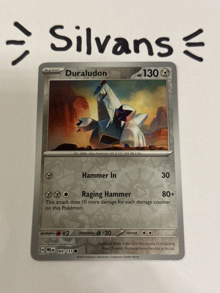 Pokémon Cartes à collectionner: Duraludon Reverse Holo 069/131 Prismatic Evolutions Englisch – Neuf (Voir description) à Wil SG par Silvans