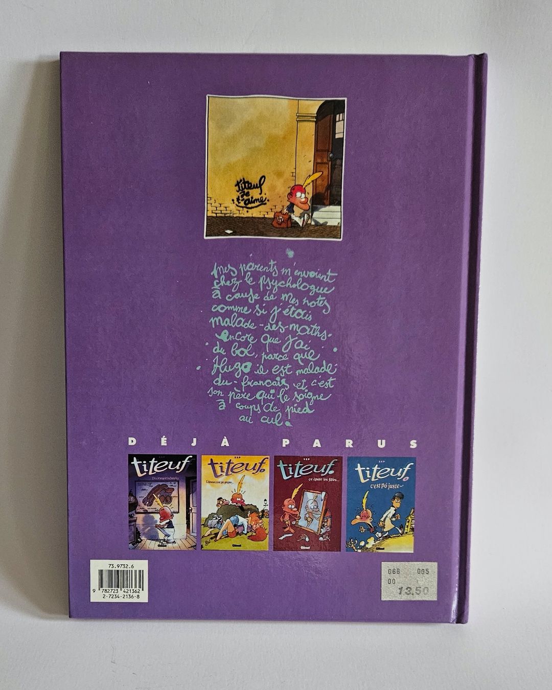 Comics: BD Titeuf  ET LE DERRIERE DES CHOSES   E.O. janvier 1996 – Gebraucht aus Plan-les-Ouates von gab_cgf6 1