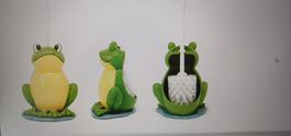 Support Brosse WC Grenouille(original)Frosch zum gern haben