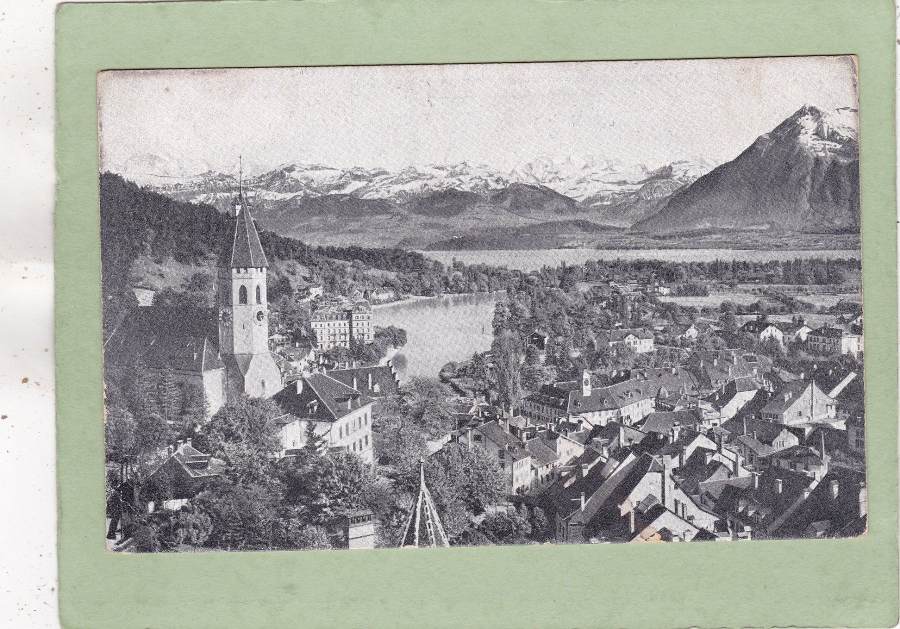 Cartoline postali: Thun 1924 – Usato da Herisau venduto da Lisegrat2008