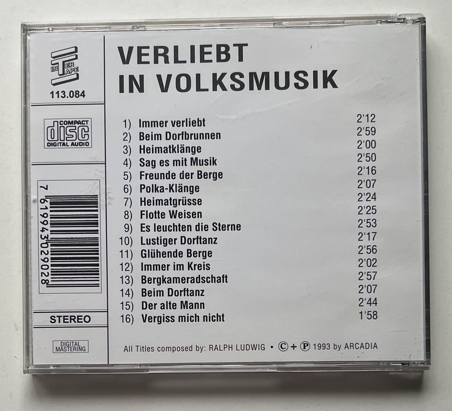 CD: Verliebt in Volksmusik – Usato da Näfels venduto da rottabi 1