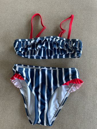 Manor Kids Bikini Gr. 122/128, gestreift, Top Zustand!