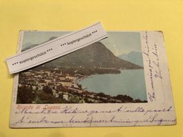 Ricordo di Lugano, AK alt, 8.4.1903, Lugano