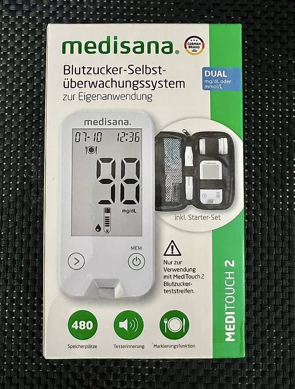 Attrezzature mediche: Blutzuckermessgerät  Komplettset – Usato da Basel venduto da Ricardo_X 1
