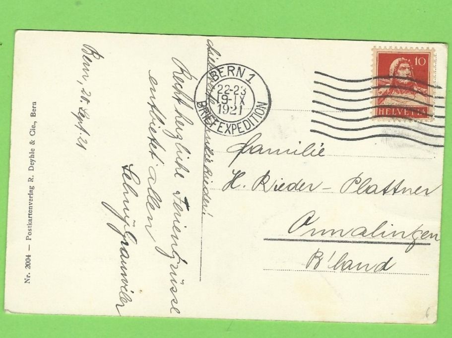 Cartoline postali: Bern, Bundespalast – Usato da Zürich venduto da t24_de 1