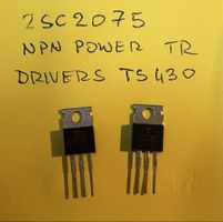 Transistors Toshiba 2SC2075 NPN power Transistors 