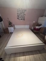 Ikea Bett 160x200 mit Lattenrost und Matraze