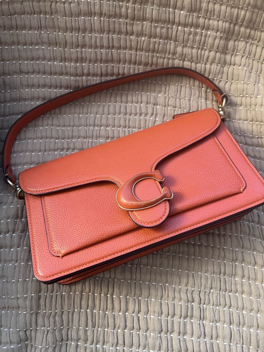 Coach Borse da donna: Coach Orange Leder Handtasche  – Usato da Berikon venduto da fabiofofo 1