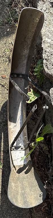 Parti ricambio per ciclomotori: Schutzblech Vorderrad für Mofa – Usato da Wildberg venduto da Adler77 2
