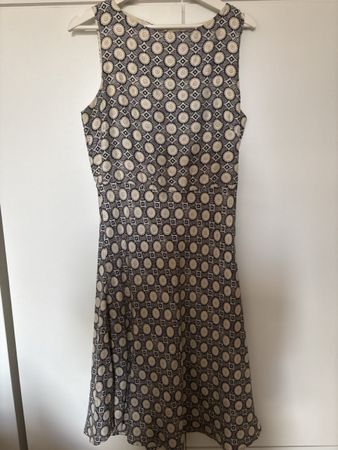 Kleid Brigitte von Boch gemustert Grösse S guter Zustand
