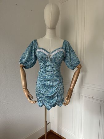 For Love & Lemons Mini Dress, Size M, Floral Print 👗
