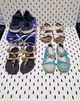4 Paar Kinderschuhe, Grösse 28, Sandalen, Turnschuhe