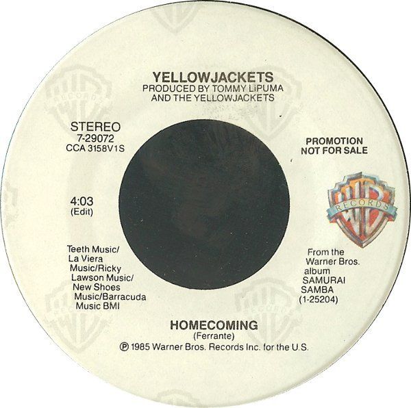Dischi in vinile: Yellowjackets: Homecoming 7" – Usato da Steinhausen venduto da Vilivinili