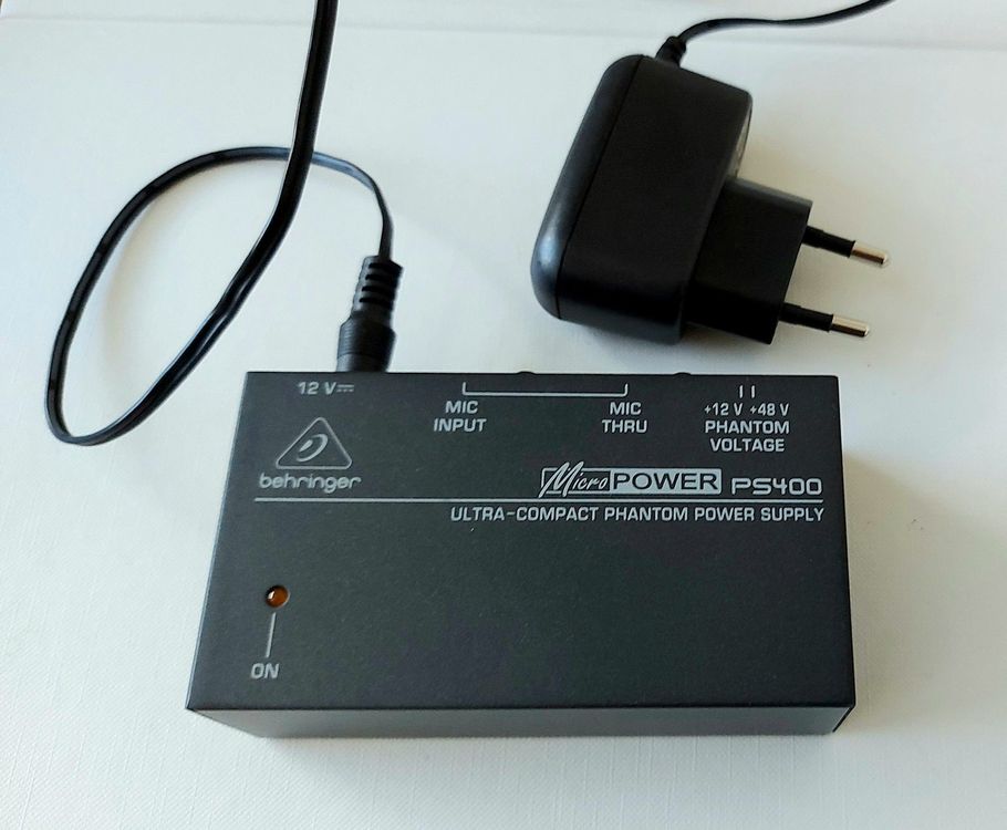 Behringer PS400 Phantom Power Supply 12 V oder 48 V Kaufen auf Ricardo