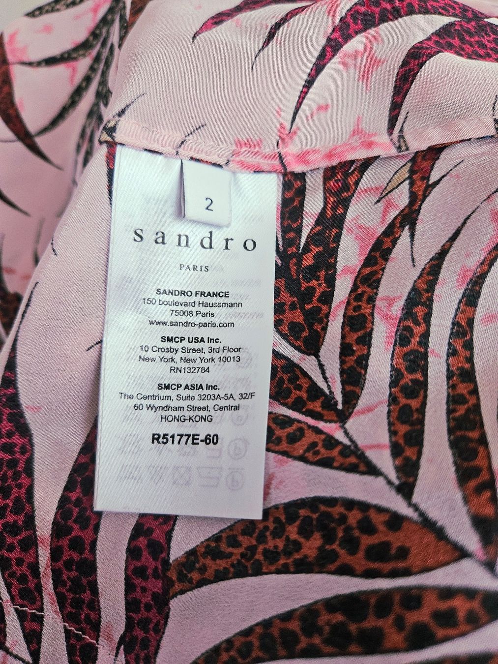 Sandro Vestiti: 100% Seide, Sommerliches Maxikleid, Sandro Paris – Usato da Münsingen venduto da Strawberry 5