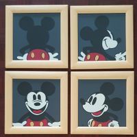 4 Bilder - « Mickey Mouse »