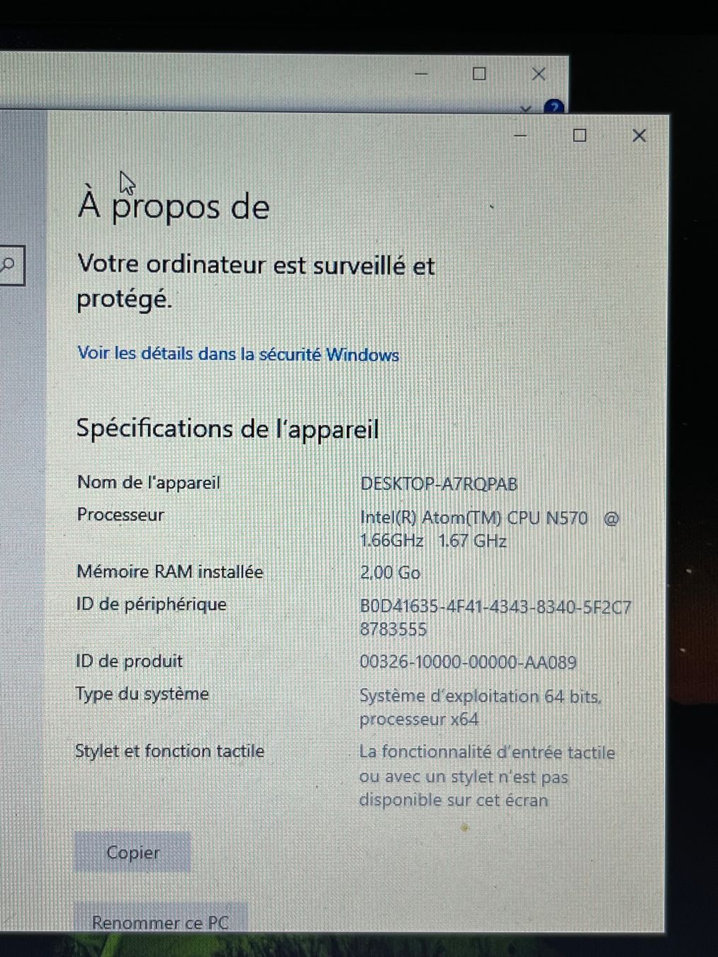 Asus Notebook: ASUS Eee PC Intel Atom® N570 2 Go – Difettoso da Nyon venduto da Ataraxia 5