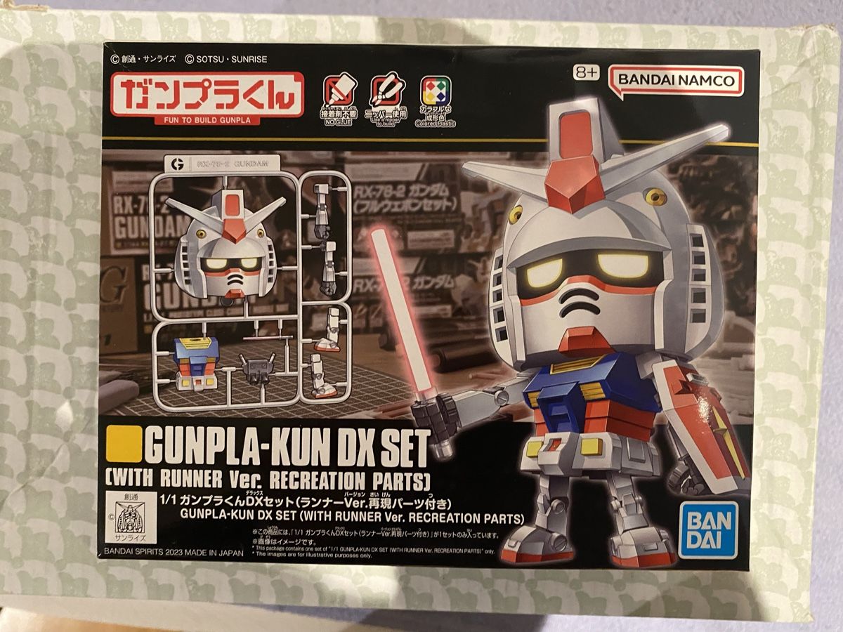 Bandai Modellbausätze & Standmodelle: Gunpla-Kun Dx Set, Gundam RX 78-2 – Neu und originalverpackt aus Basel von spider-loc