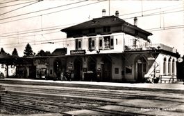 5 Karten Rheinfelden. Bahnhof, Restaurant Feldschlösschen