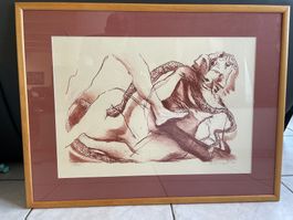 Lithographie Novotel Collection Signée
