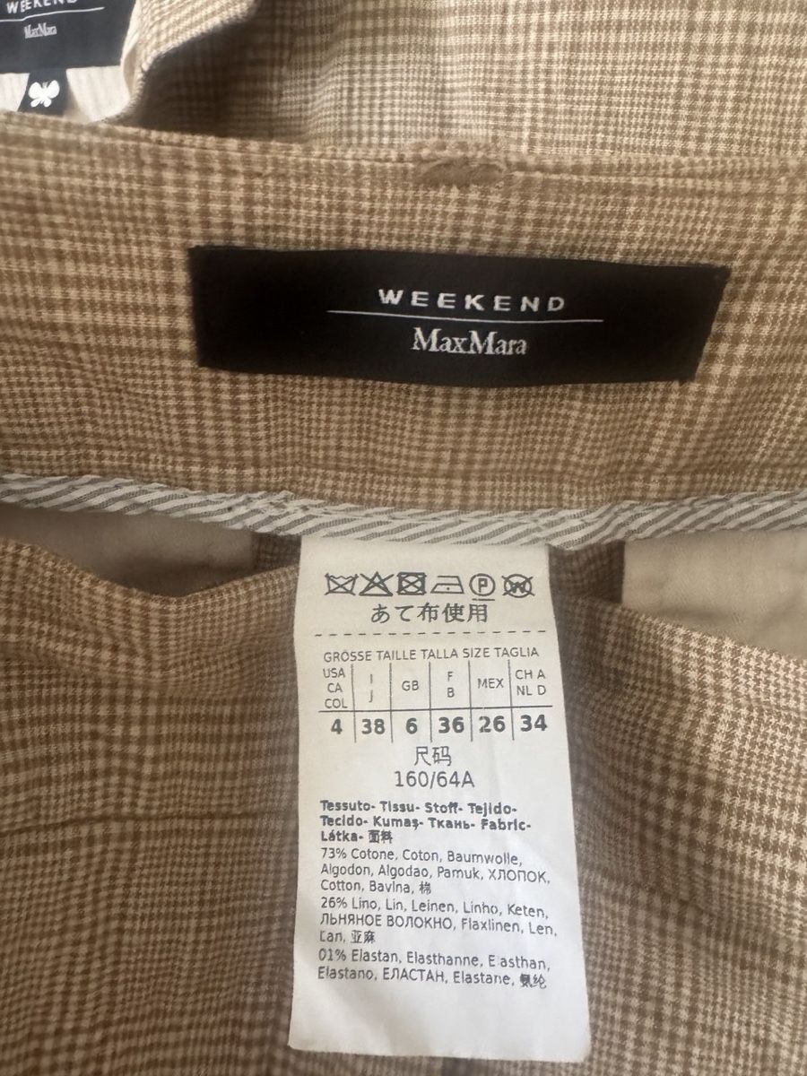 Max Mara Anzüge & Kostüme: Weekend Max Mara Anzug braun kariert – Gebraucht aus Zürich von dub_tj95 3