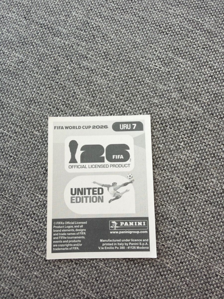 Panini Carte collezionabili: FIFA World Cup 2026 Sticker United Edition URU 7 – Nuovo e nell'imballaggio originale da Kriens venduto da saby24