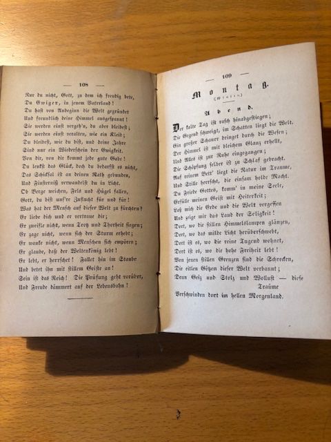 Libri: Antikes Buch (ca Mitte 1800) – Usato da Seon venduto da retep012 4