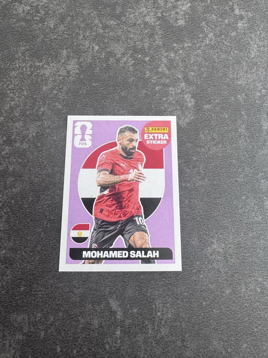 Panini Carte collezionabili: Panini Extra Sticker Mohamed Salah – Nuovo (secondo la descrizione) da Zofingen venduto da Kev_879h