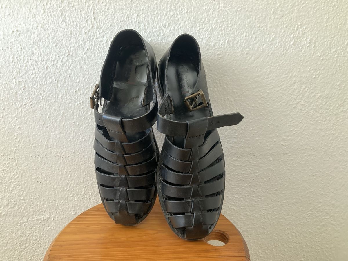 Herrenschuhe: Herren Leder Sandalen EU 45 – Gebraucht aus Zürich von eat_sw7c 1