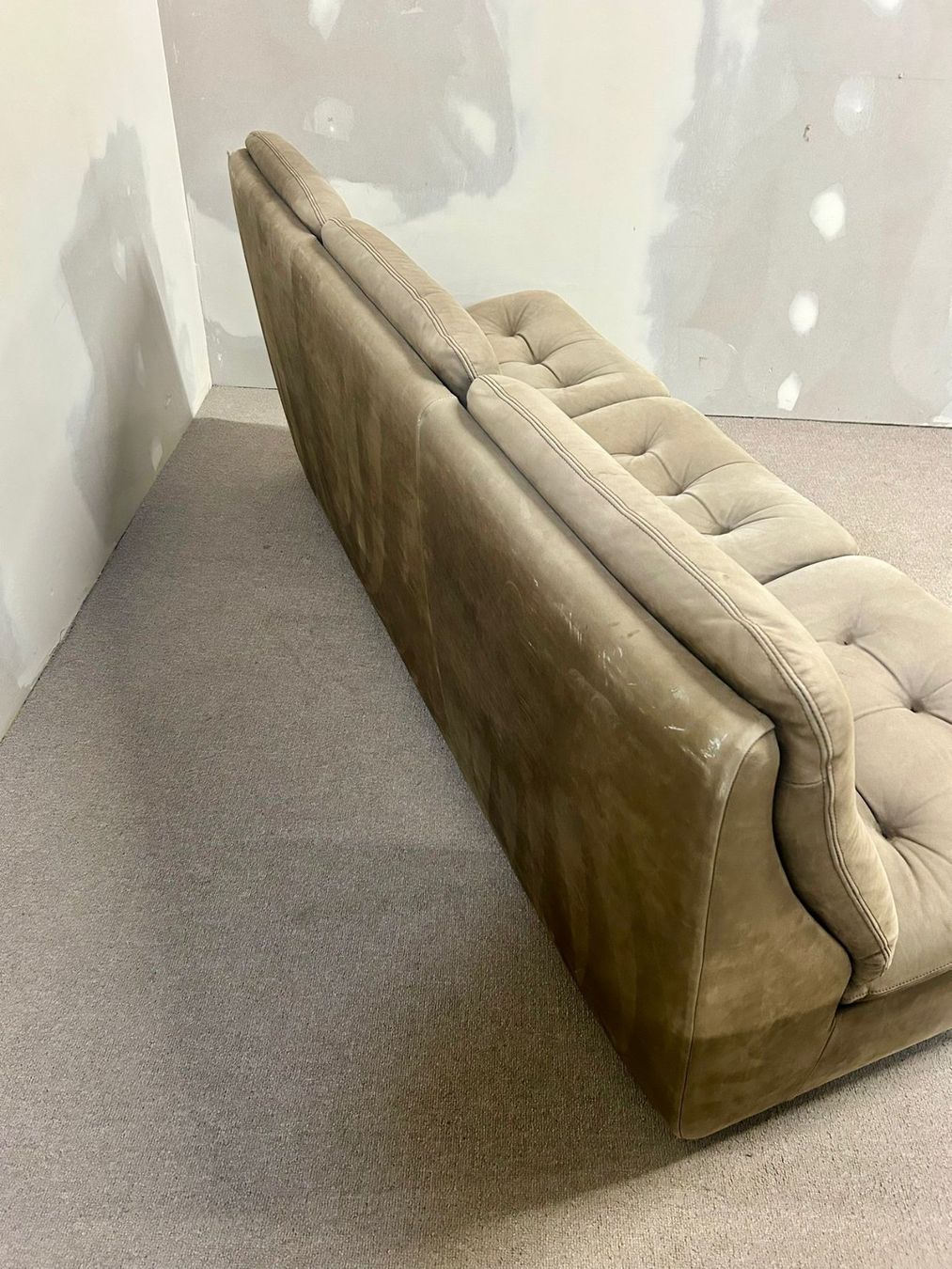 Divani: 3er Sofa, Vintage, Leder, Intertime a.r.s., Schweizer Möbel – Usato da Rickenbach ZH venduto da Der-Insider 1
