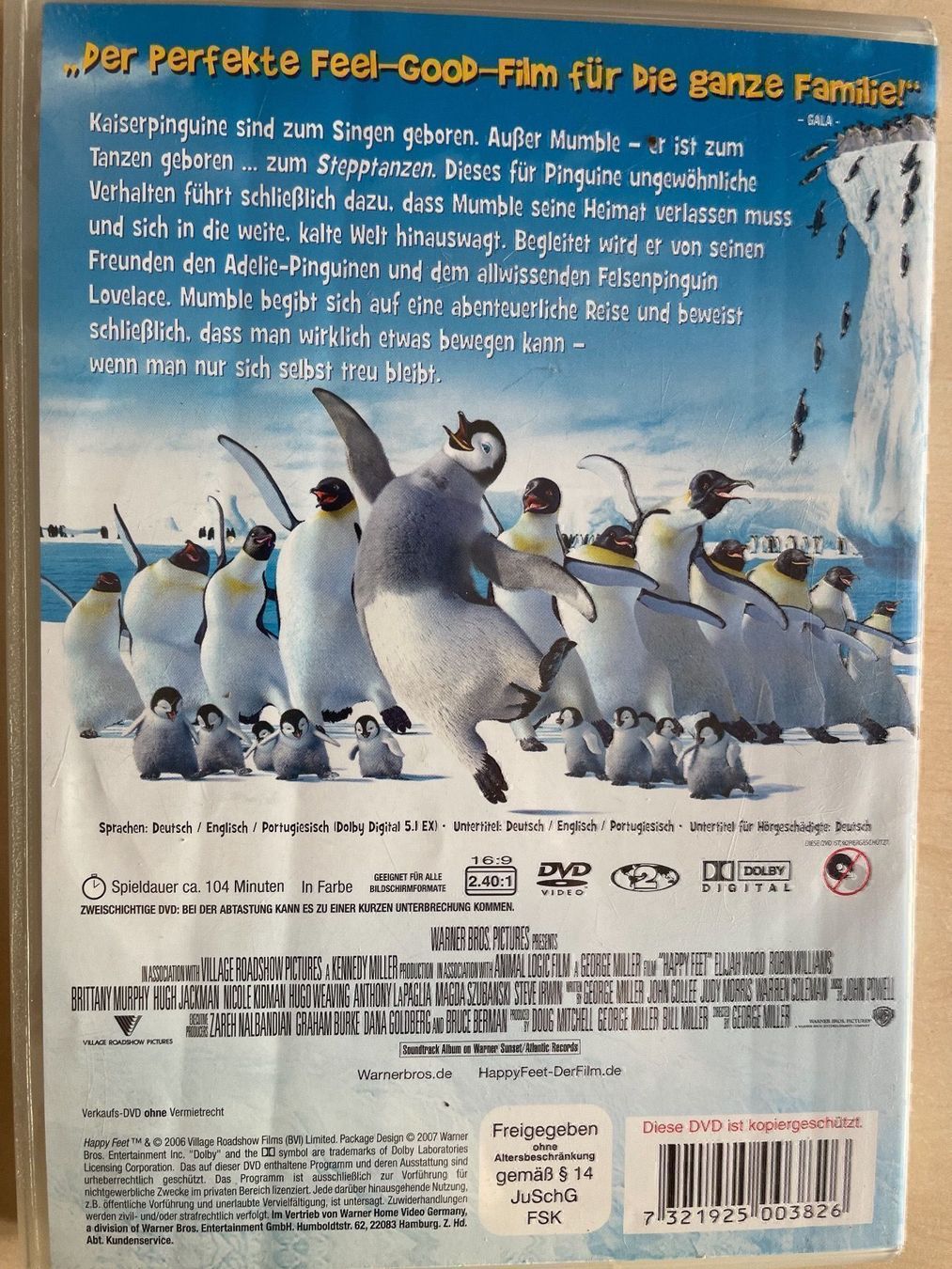 Tutti i DVDs: 2 DVD‘s: Happy Feet 1 & 2 – Usato da Kradolf venduto da dafizh 1