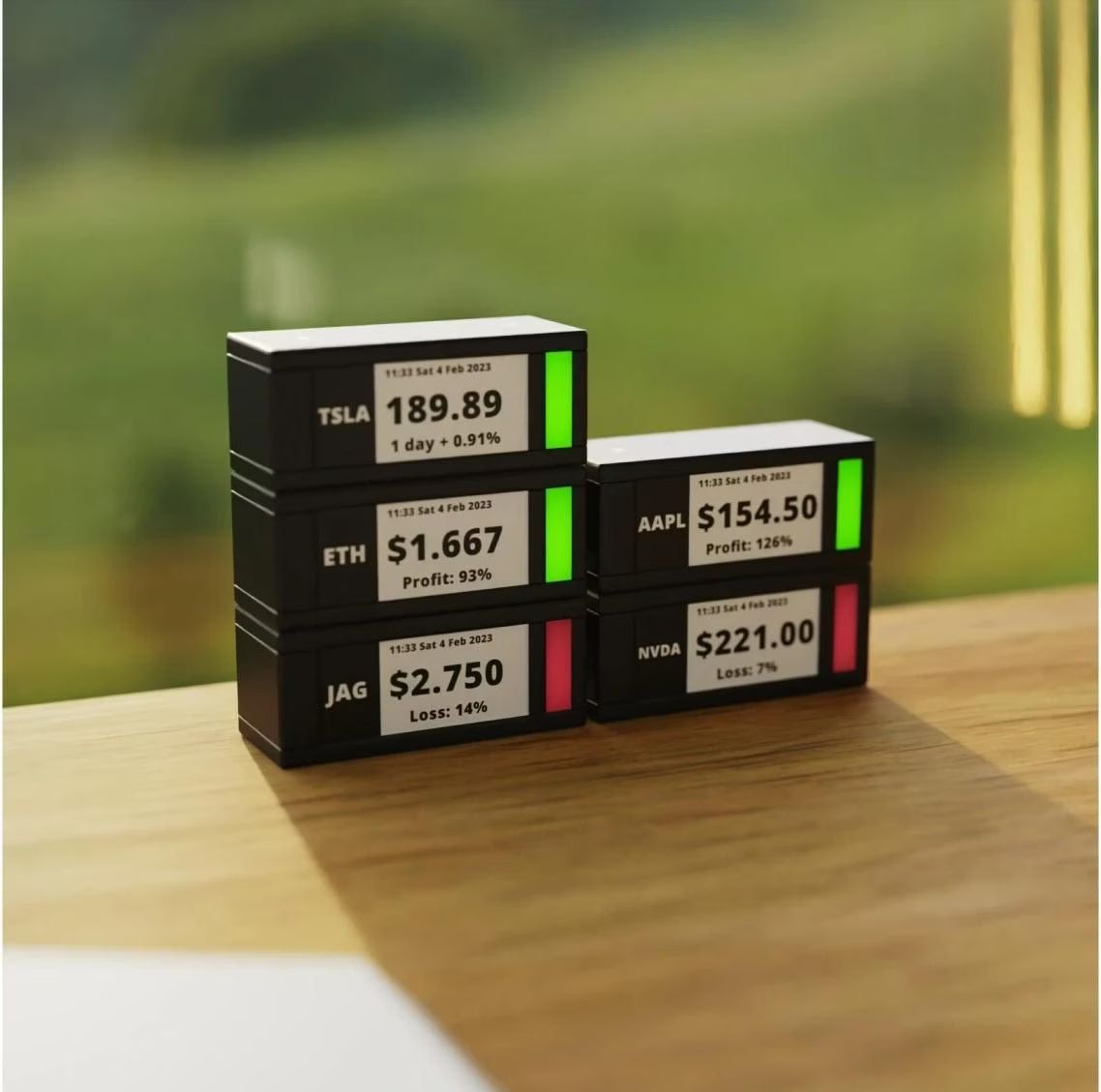 Coin Miner: TickrMeter Smart-Display Börsenticker – Neu und originalverpackt aus Widen von mrglobetrotter01 3