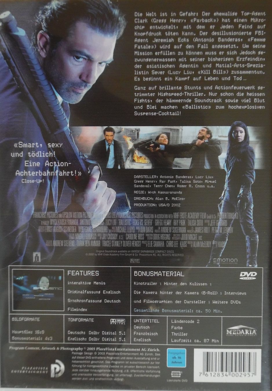 Alle DVDs: Ballistic – Gebraucht aus Bellinzona von Luna093 2