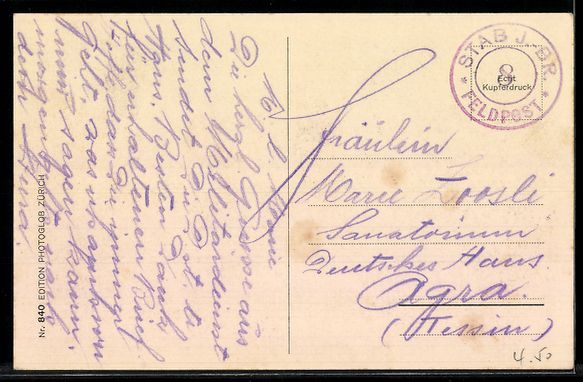 Cartoline postali: AK Langnau i. E., Malerisches Haus – Usato da Berlin venduto da bartko-reher 1