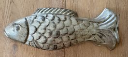 Alte Backform Fisch aus Blech