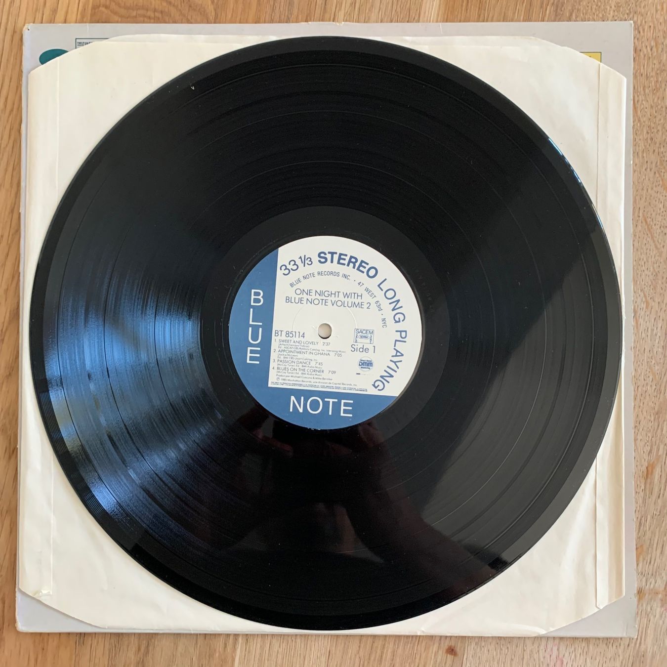Schallplatten: ONE NIGHT WITH BLUE NOTE VOL. 2...COMPIL FR 1985...EX/VG+ – Gebraucht aus Gals von Diskopatshop 3