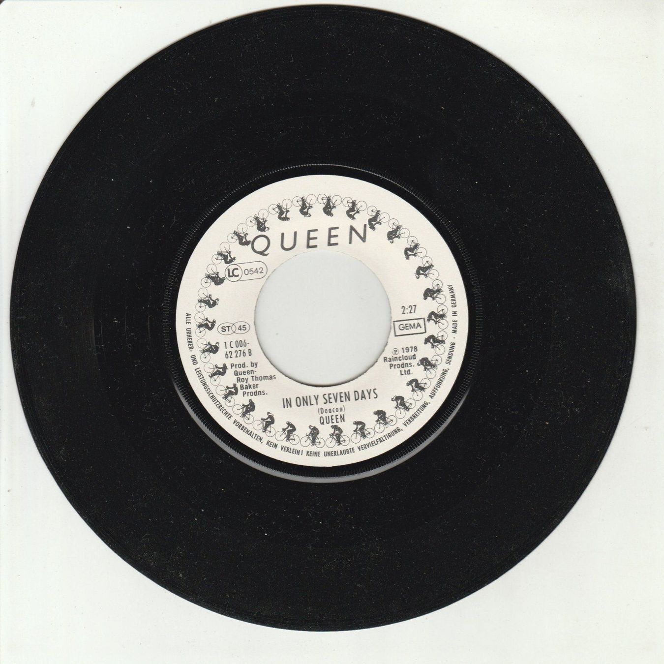 Dischi in vinile: Queen - Don't stop me now 7" Vinyl Single 1978 – Usato da Tübach venduto da JamesStone 2