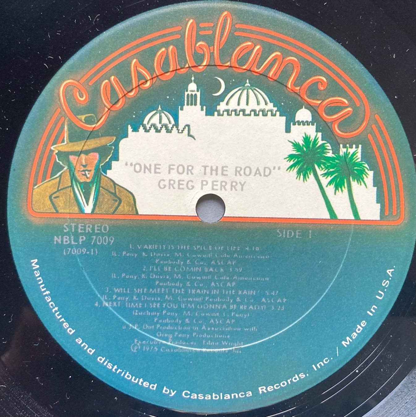 Dischi in vinile: GREG PERRY - ONE FOR THE ROAD – Usato da Poliez-Pittet venduto da Newtown-Records 2