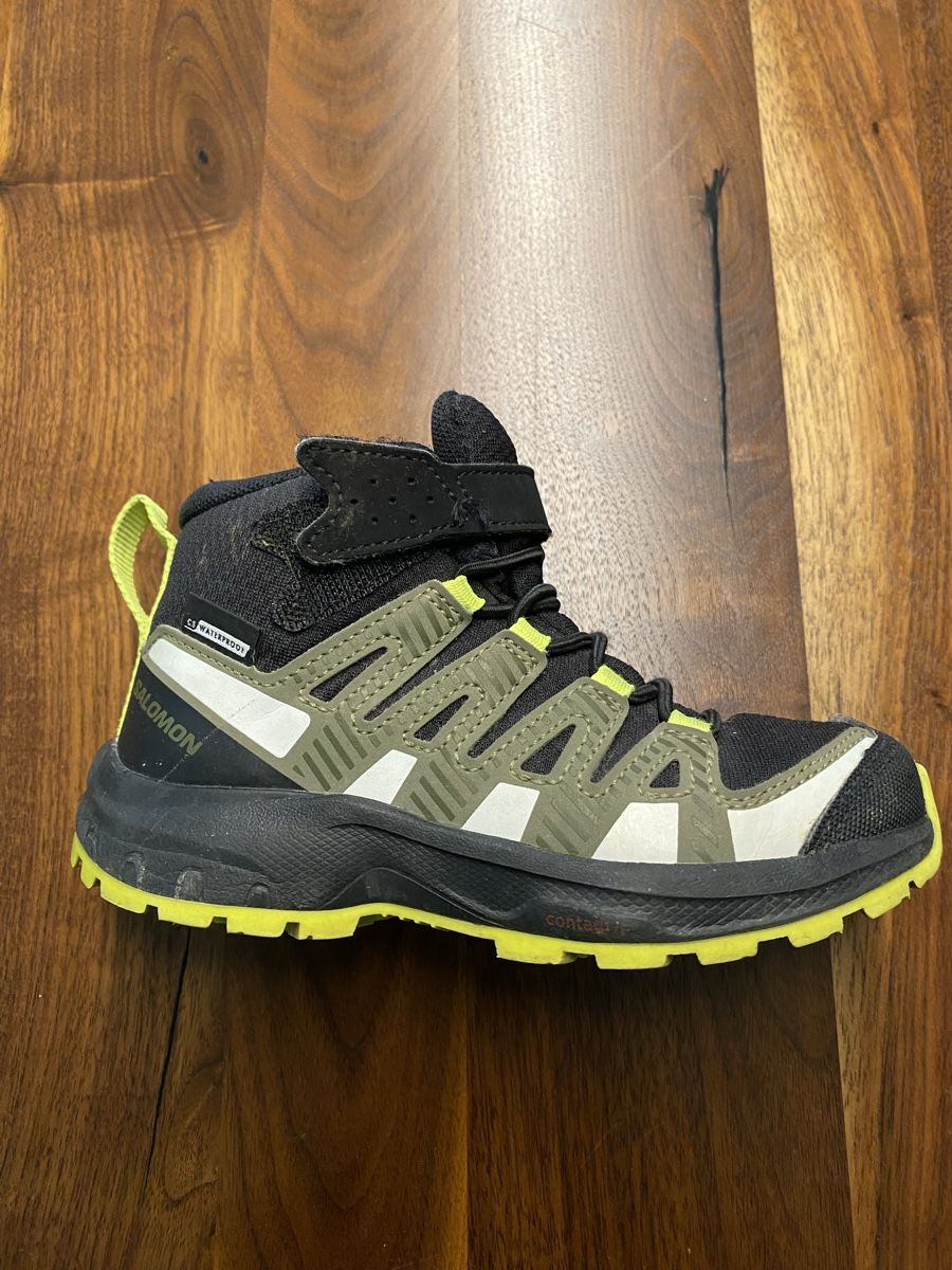 Salomon Scarpe per ragazzi: Kinder Wanderschuhe Salomon, Grösse 27, schwarz, – Usato da Baar venduto da tan_z8zm 3