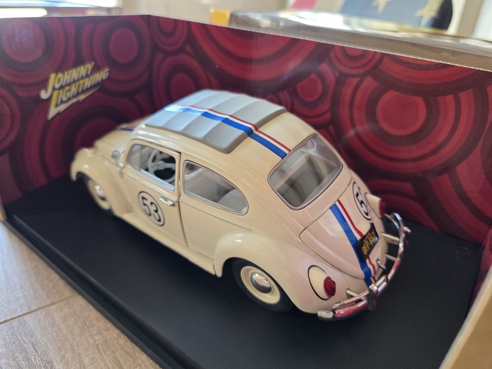 Modellini d'auto: 53'VW Käfer "Herbie" 1:18 Johnny Lightning – Usato da Goldingen venduto da Muscle_Cars84 1