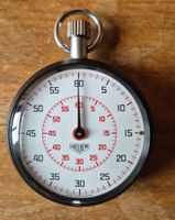 Stoppuhr Heuer mechanisch, swiss made