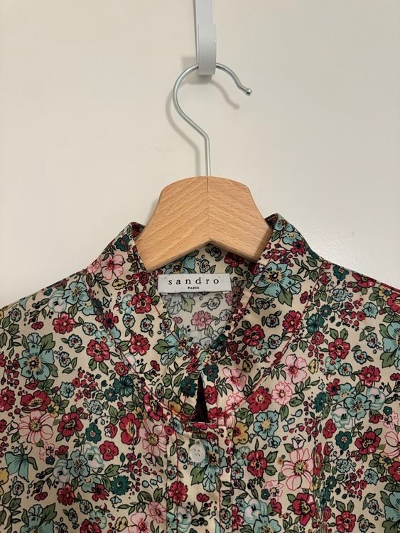 Sandro Camicette: Elegante Sandro Bluse Grösse 2 – Usato da Basel venduto da astwo 1