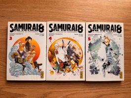 Samurai 8, la légende de Hachimaru, tome 3, 4 et 5 !