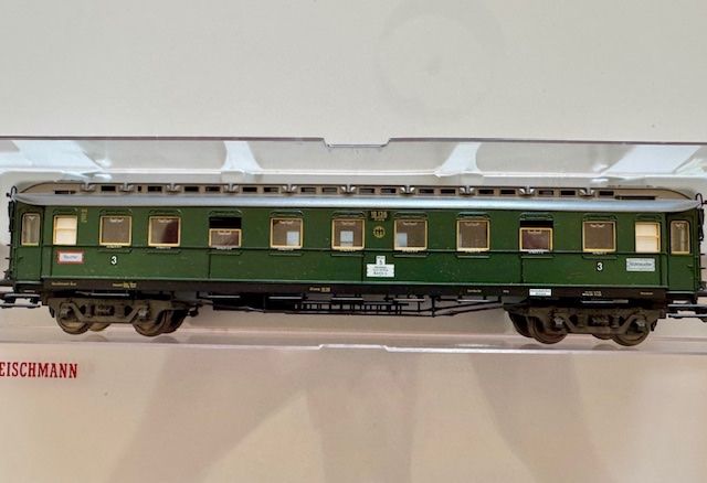 Fleischmann Modellini di ferrovie: Sammlung Güterwagen, Fleichmann Spur HO – Usato da Clarens venduto da toutrouge
