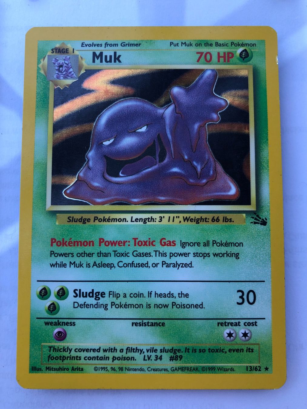 Carte collezionabili: Muk Holo Fossil set - LP - ab 1.- – Usato da Giubiasco venduto da dan_pr8b