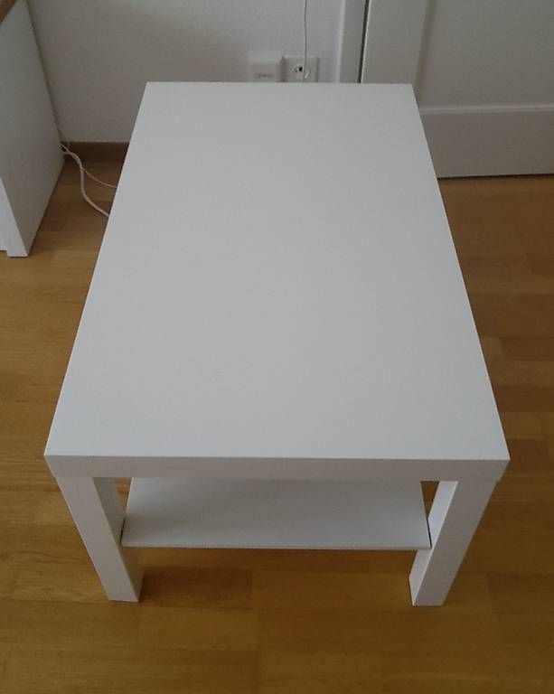 Tische: Weißer Couchtisch mit Ablage – Gebraucht aus Zürich von ana_h5cq 1