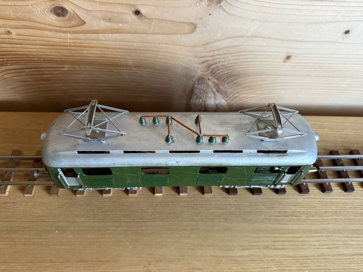 Modelleisenbahnen: Spur 0 Eigenbau Lok mit einem Motor DC – Gebraucht aus Amden von vipernatter 2