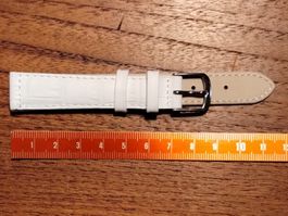 16mm Bracelet de montre en cuir