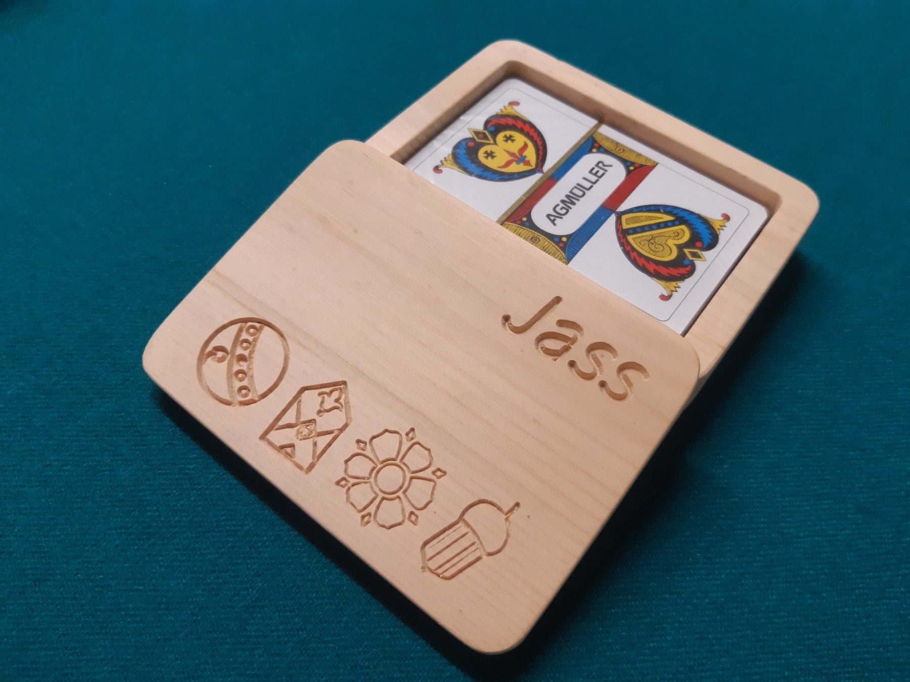Giochi: Jass- oder Würfelböxli – Nuovo (secondo la descrizione) da Fehraltorf venduto da cj49